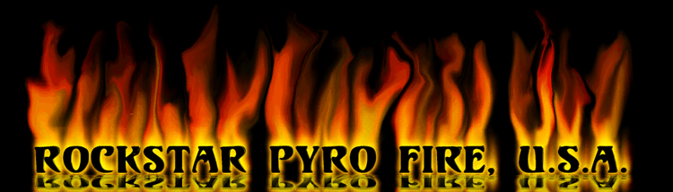 ROCKSTAR PYRO-FIRE LOGO